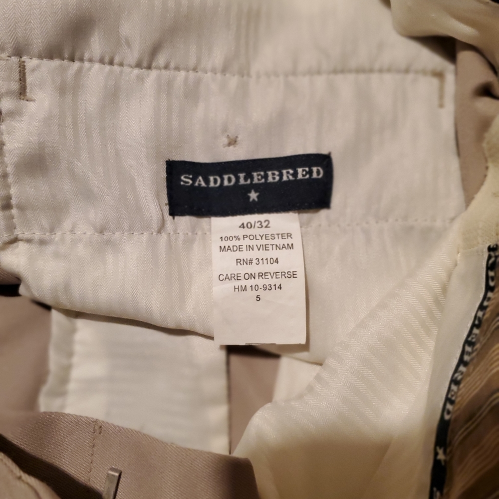 Mens tan slacks